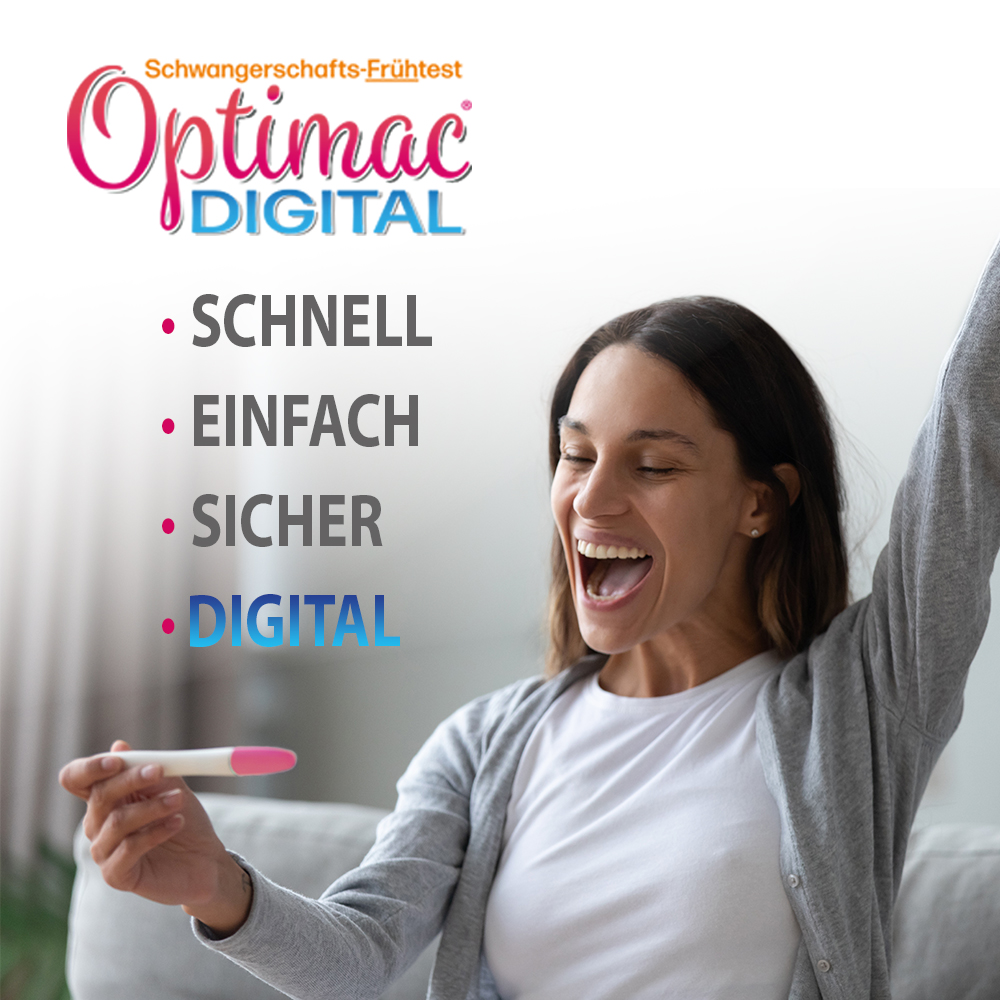 Digital Optimac Schwangerschafts-Frühtest