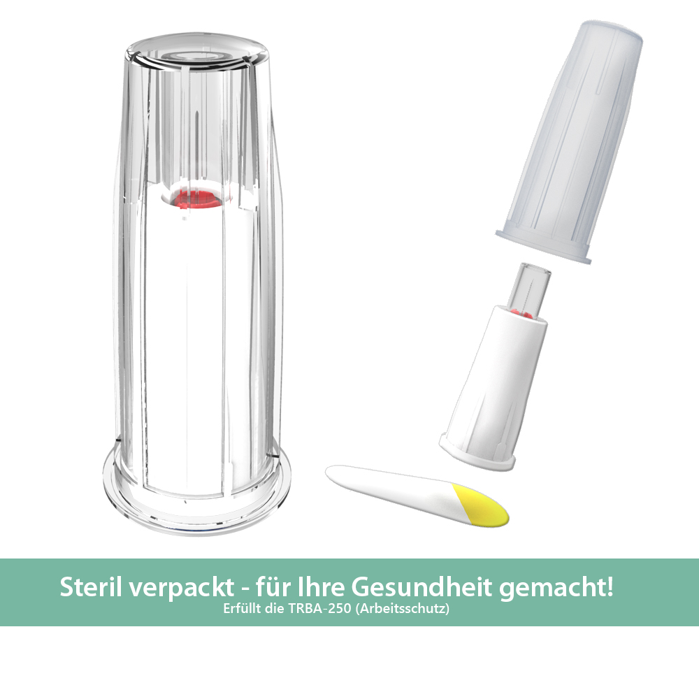 NODOLO Advance Sicherheits-Pen-Kanülen, 8mm/31G, 100 Stk.