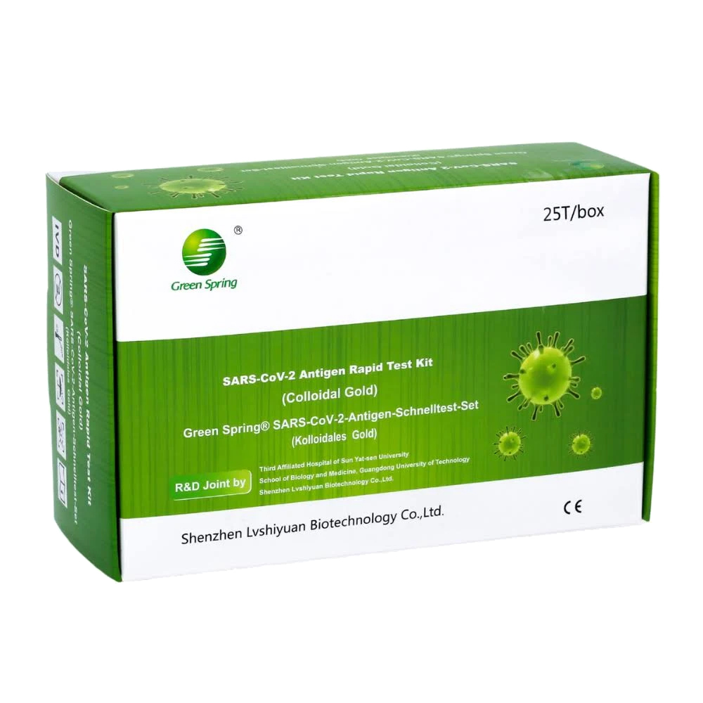Green Spring Covid-19 Anti Rapid Test, 25 Stück