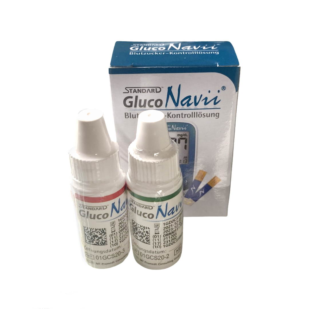 GlucoNavii Glukose Kontrolle, Level N/H je 1 Stk.