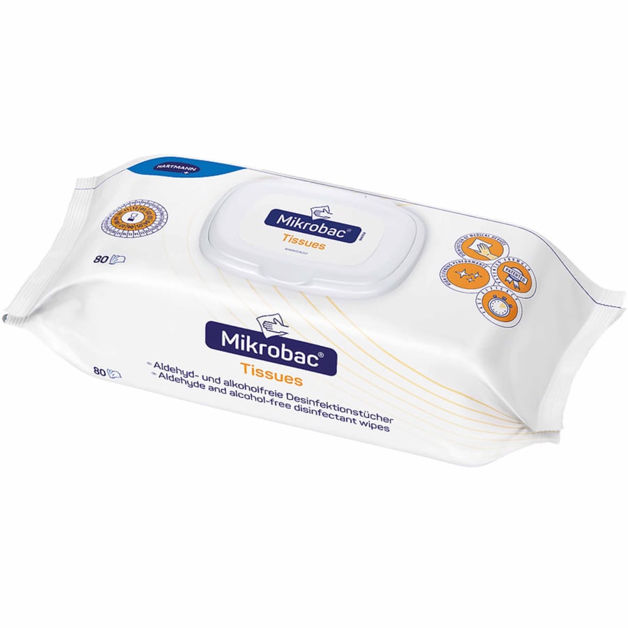 Bode Mikrobac® Tissues Desinfektionstücher 80 Stück